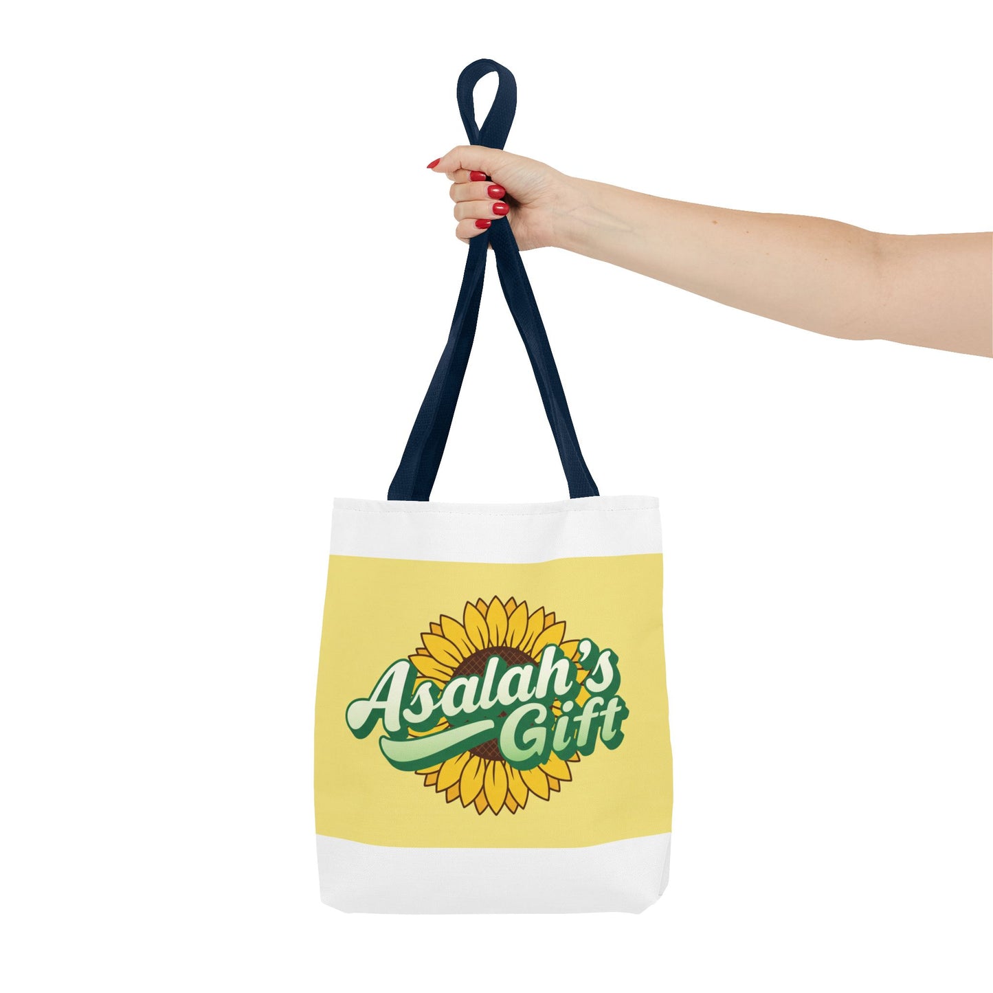 Colorful Sunflower Tote Bag - 'Asalah's Gift' & 'Naturally Me' Designs