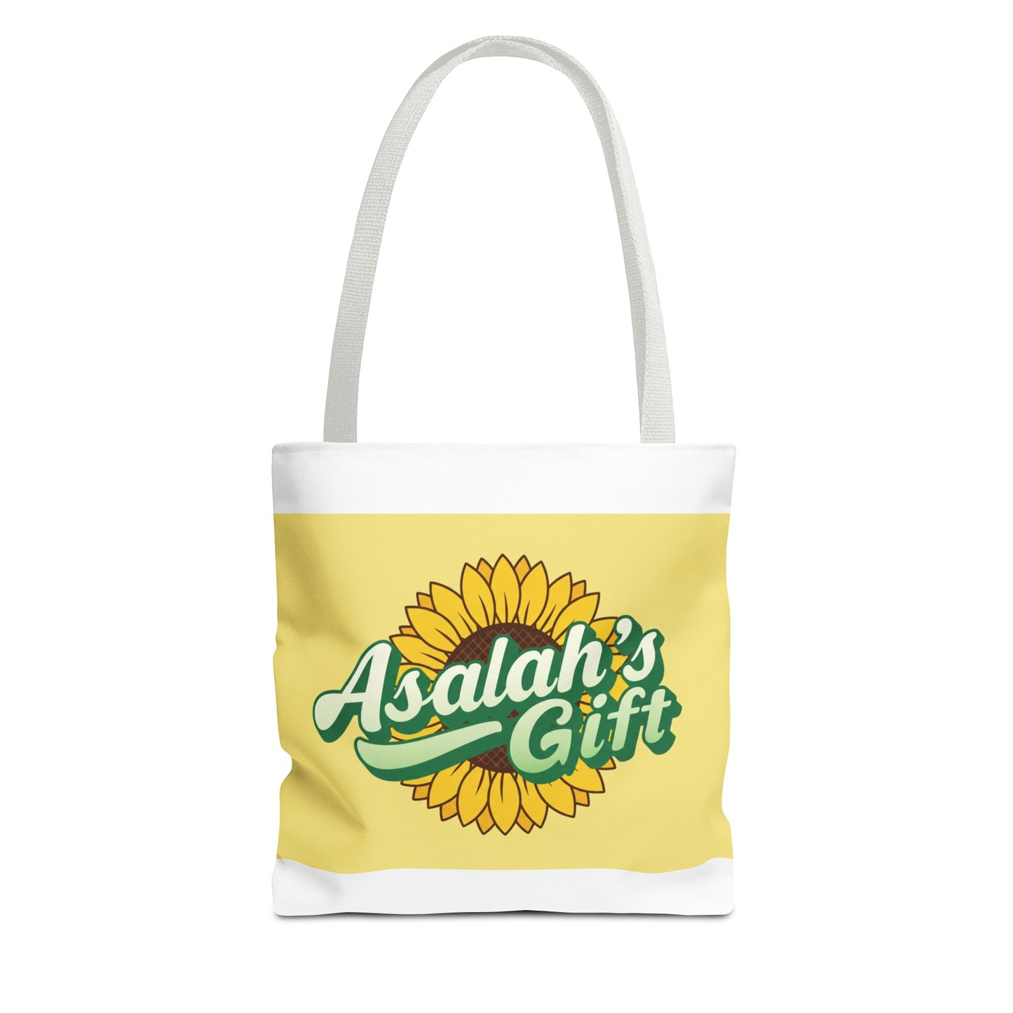 Colorful Sunflower Tote Bag - 'Asalah's Gift' & 'Naturally Me' Designs