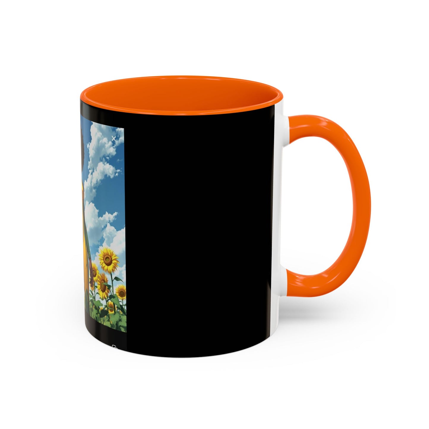 Empowering Sunflower Art Coffee Mug - 11oz & 15oz