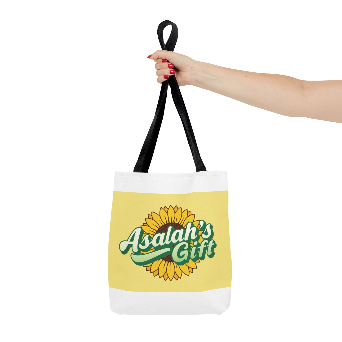 Colorful Sunflower Tote Bag - 'Asalah's Gift' & 'Naturally Me' Designs