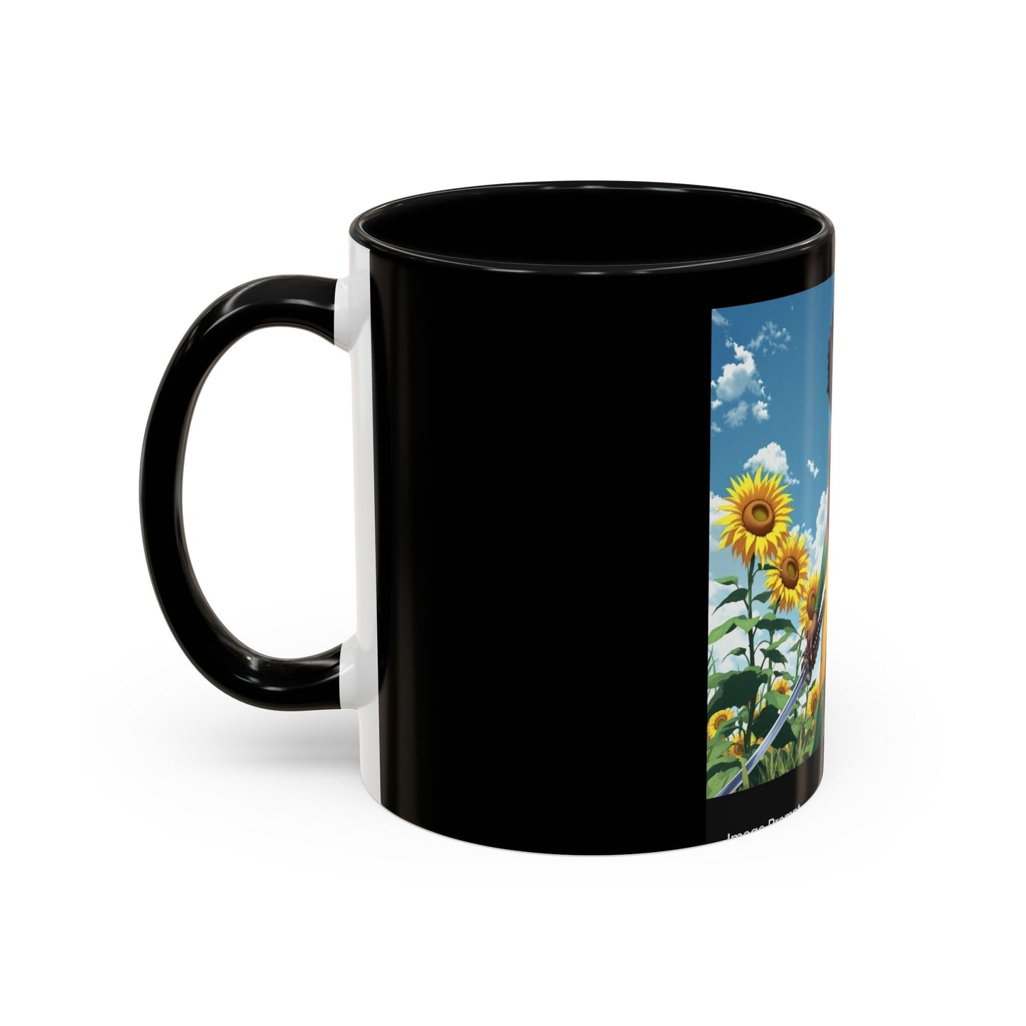 Empowering Sunflower Art Coffee Mug - 11oz & 15oz