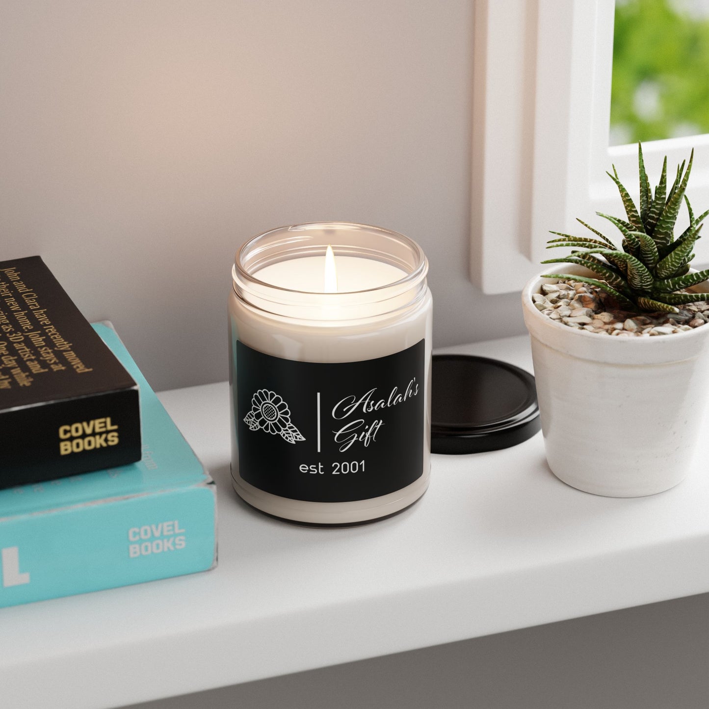 Scented Soy Candle - Asalah's Gift - Perfect for Home Decor & Gifting