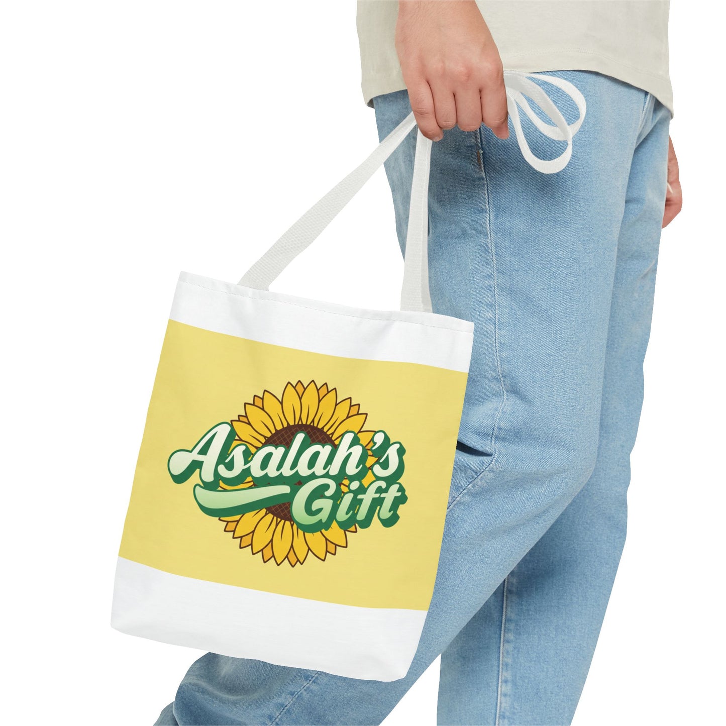 Colorful Sunflower Tote Bag - 'Asalah's Gift' & 'Naturally Me' Designs