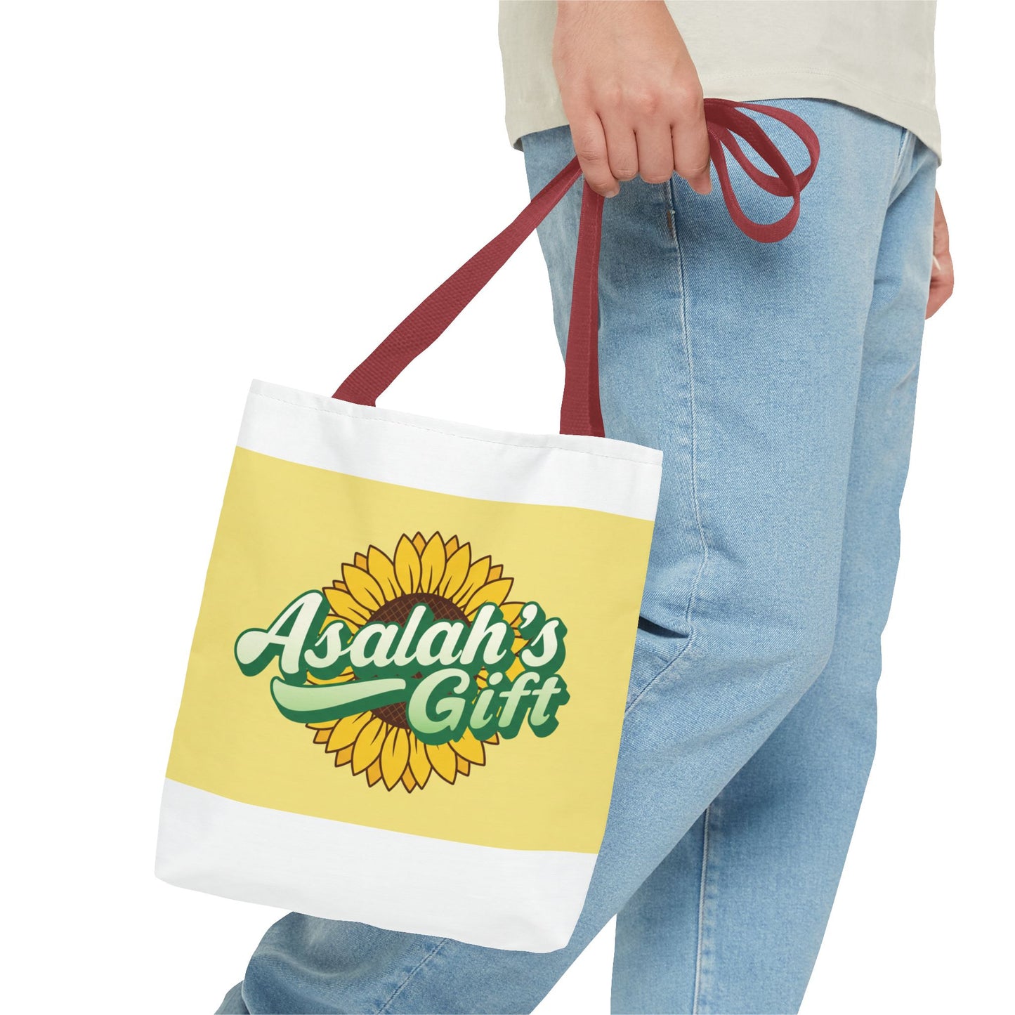 Colorful Sunflower Tote Bag - 'Asalah's Gift' & 'Naturally Me' Designs