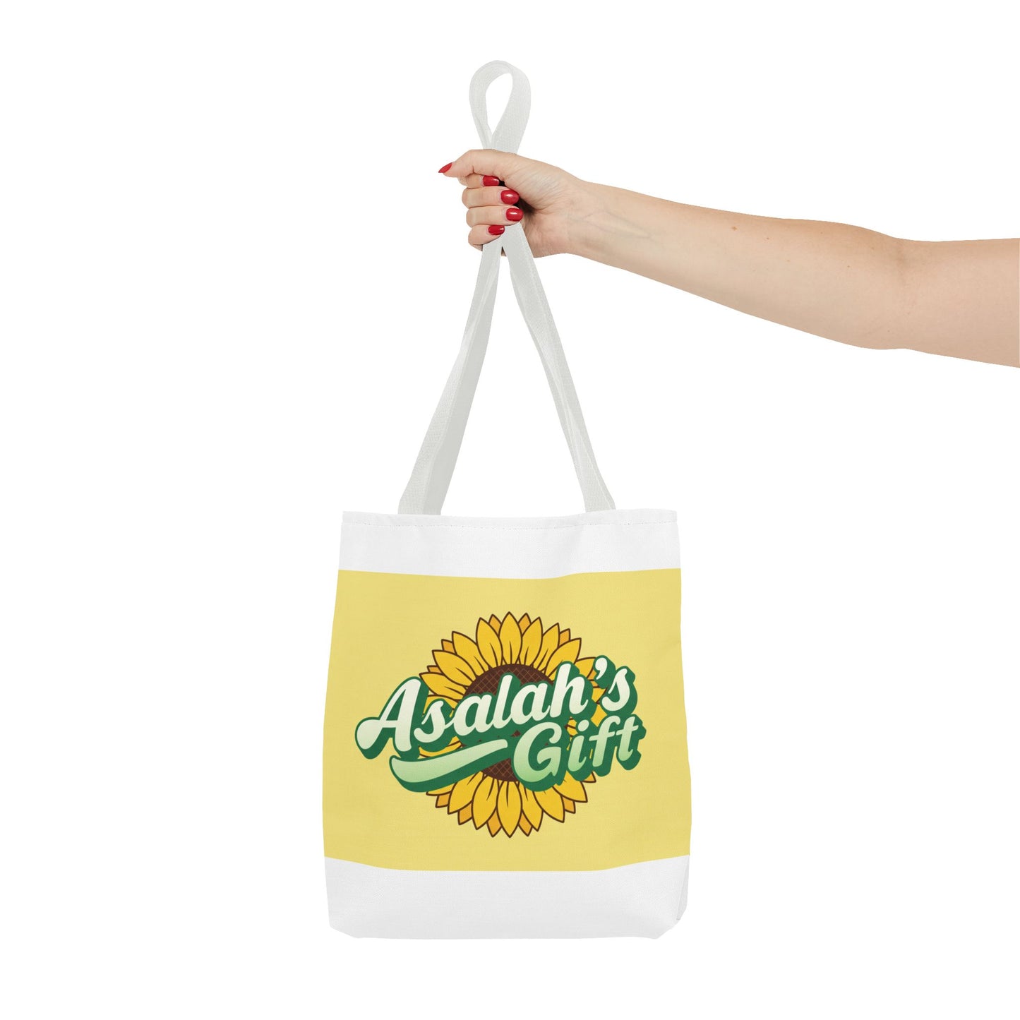Colorful Sunflower Tote Bag - 'Asalah's Gift' & 'Naturally Me' Designs