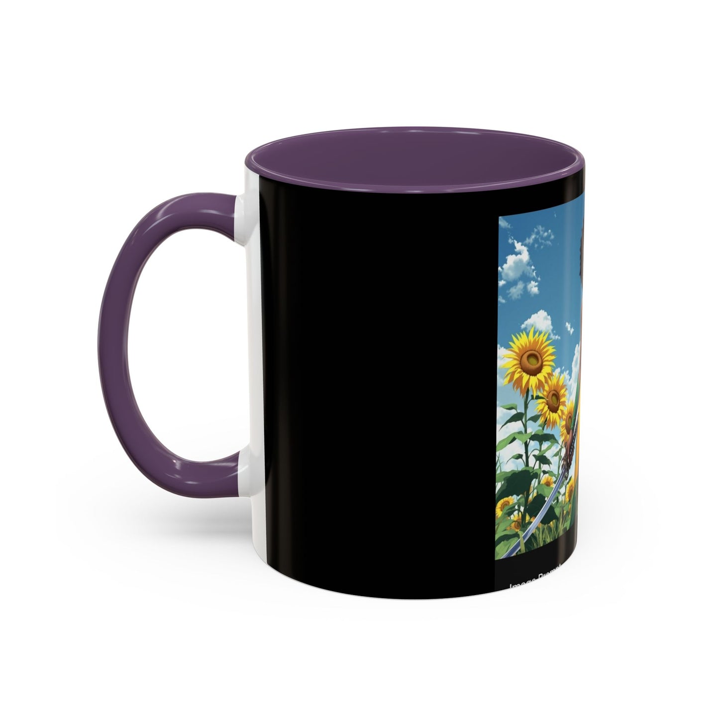 Empowering Sunflower Art Coffee Mug - 11oz & 15oz