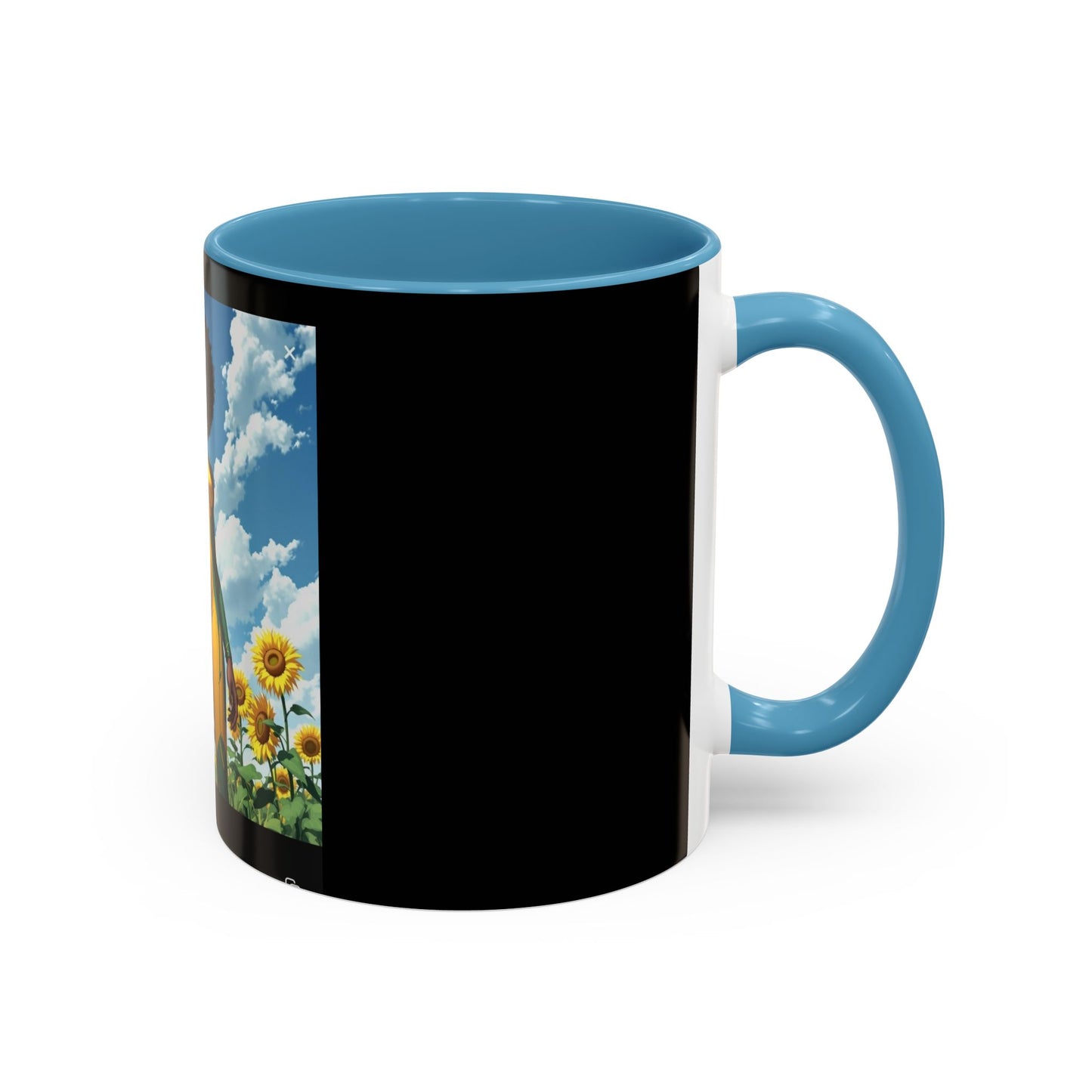 Empowering Sunflower Art Coffee Mug - 11oz & 15oz