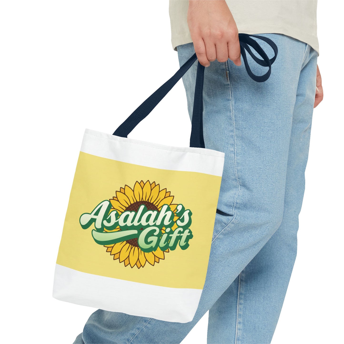 Colorful Sunflower Tote Bag - 'Asalah's Gift' & 'Naturally Me' Designs