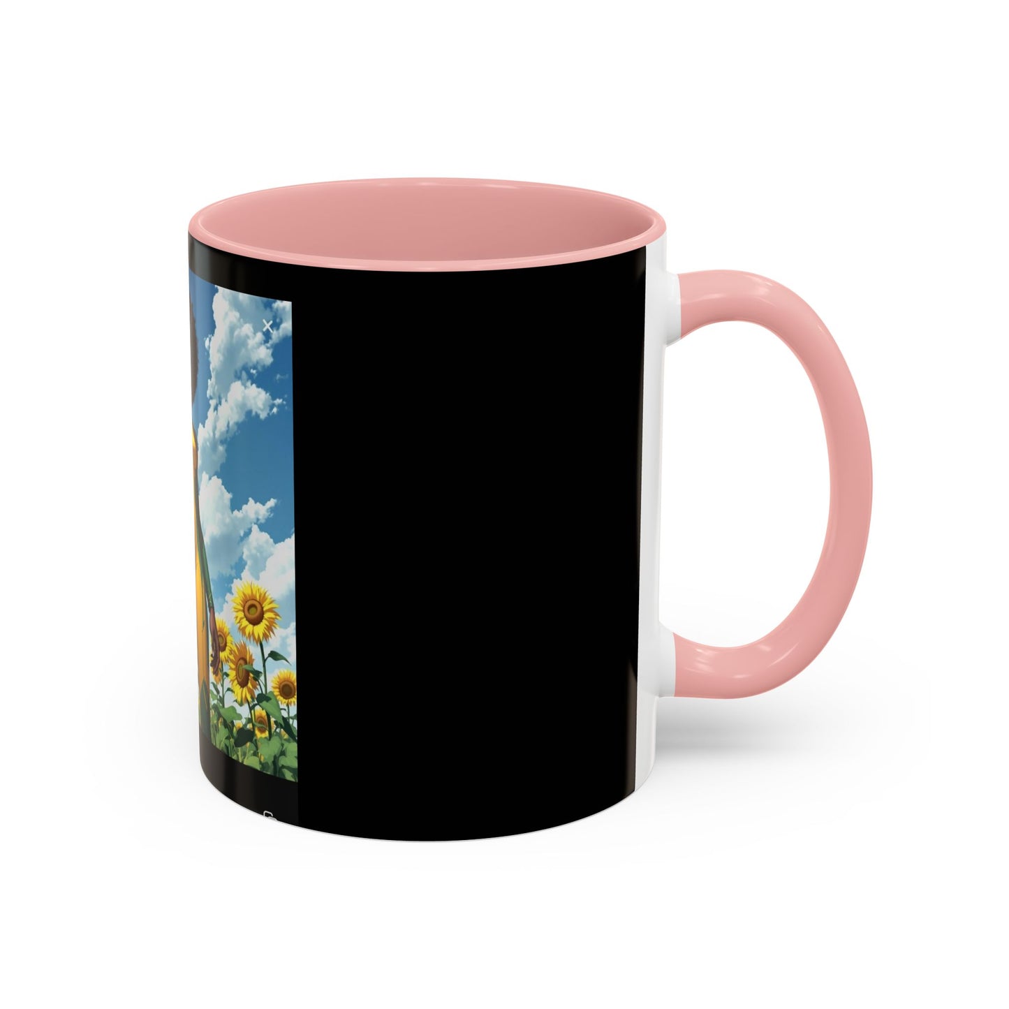 Empowering Sunflower Art Coffee Mug - 11oz & 15oz