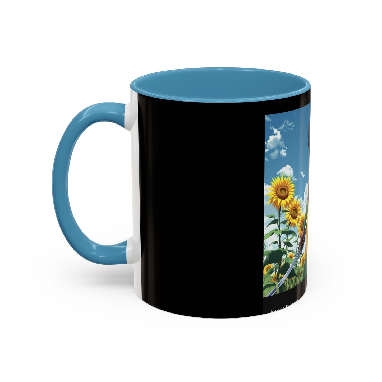 Empowering Sunflower Art Coffee Mug - 11oz & 15oz