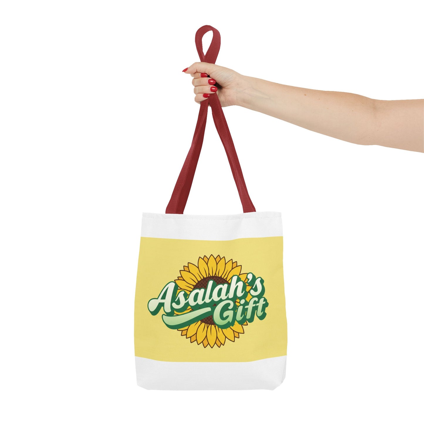Colorful Sunflower Tote Bag - 'Asalah's Gift' & 'Naturally Me' Designs