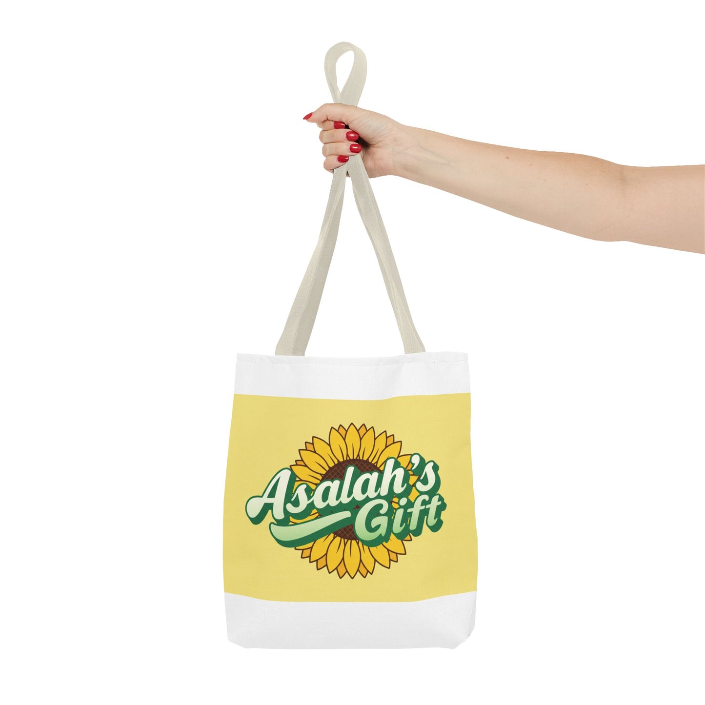 Colorful Sunflower Tote Bag - 'Asalah's Gift' & 'Naturally Me' Designs