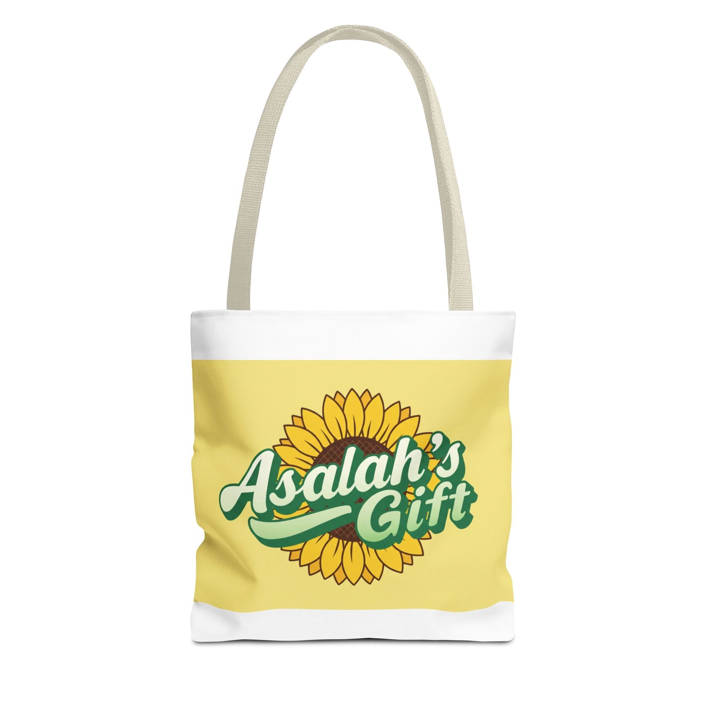 Colorful Sunflower Tote Bag - 'Asalah's Gift' & 'Naturally Me' Designs