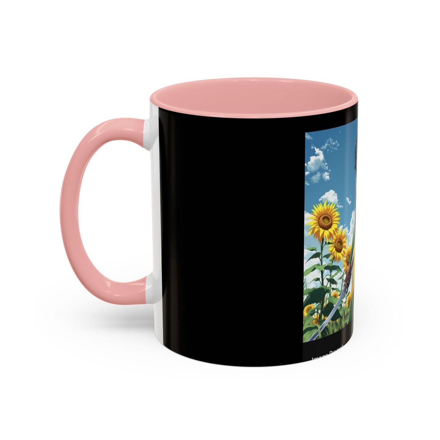 Empowering Sunflower Art Coffee Mug - 11oz & 15oz