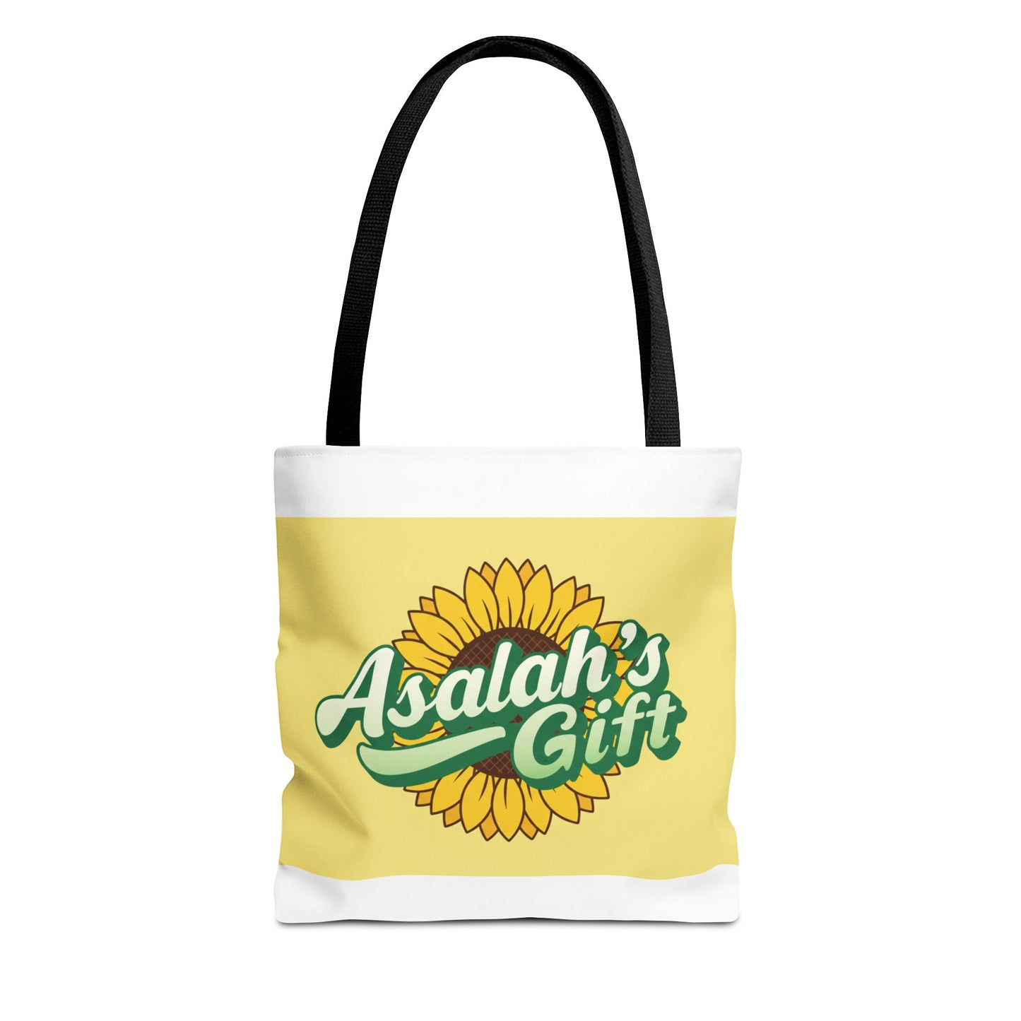Colorful Sunflower Tote Bag - 'Asalah's Gift' & 'Naturally Me' Designs