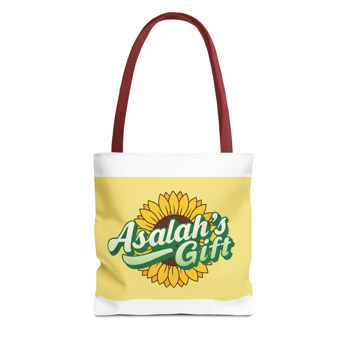 Colorful Sunflower Tote Bag - 'Asalah's Gift' & 'Naturally Me' Designs
