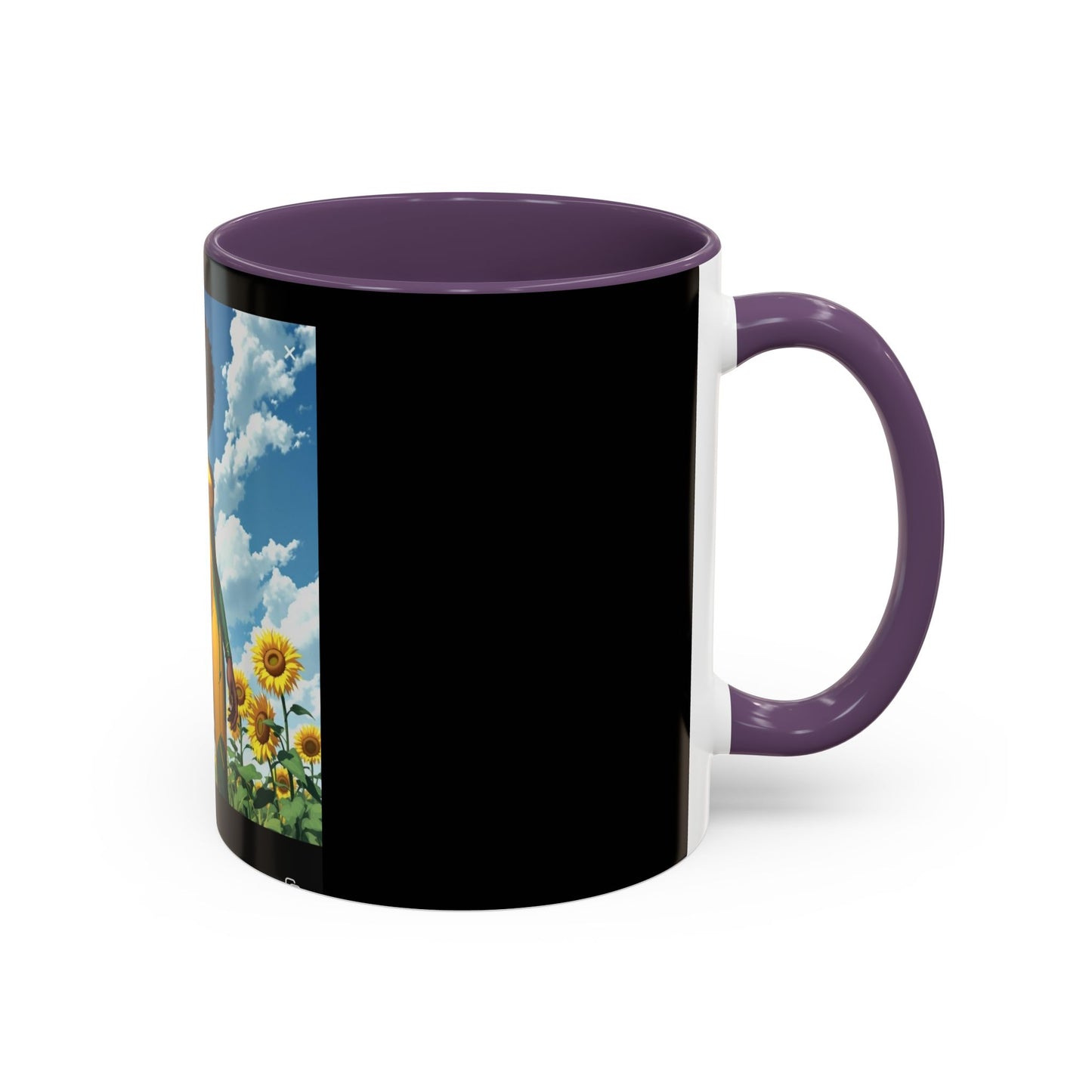 Empowering Sunflower Art Coffee Mug - 11oz & 15oz