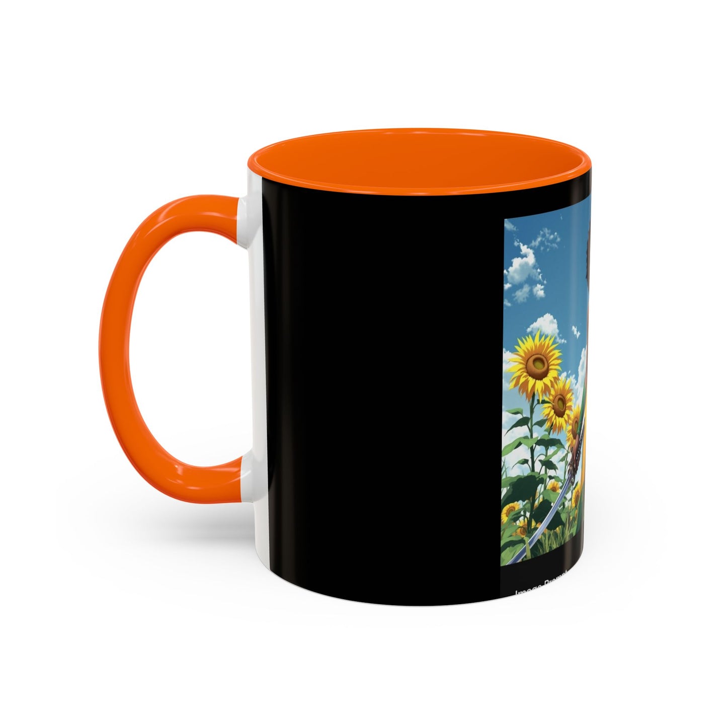 Empowering Sunflower Art Coffee Mug - 11oz & 15oz