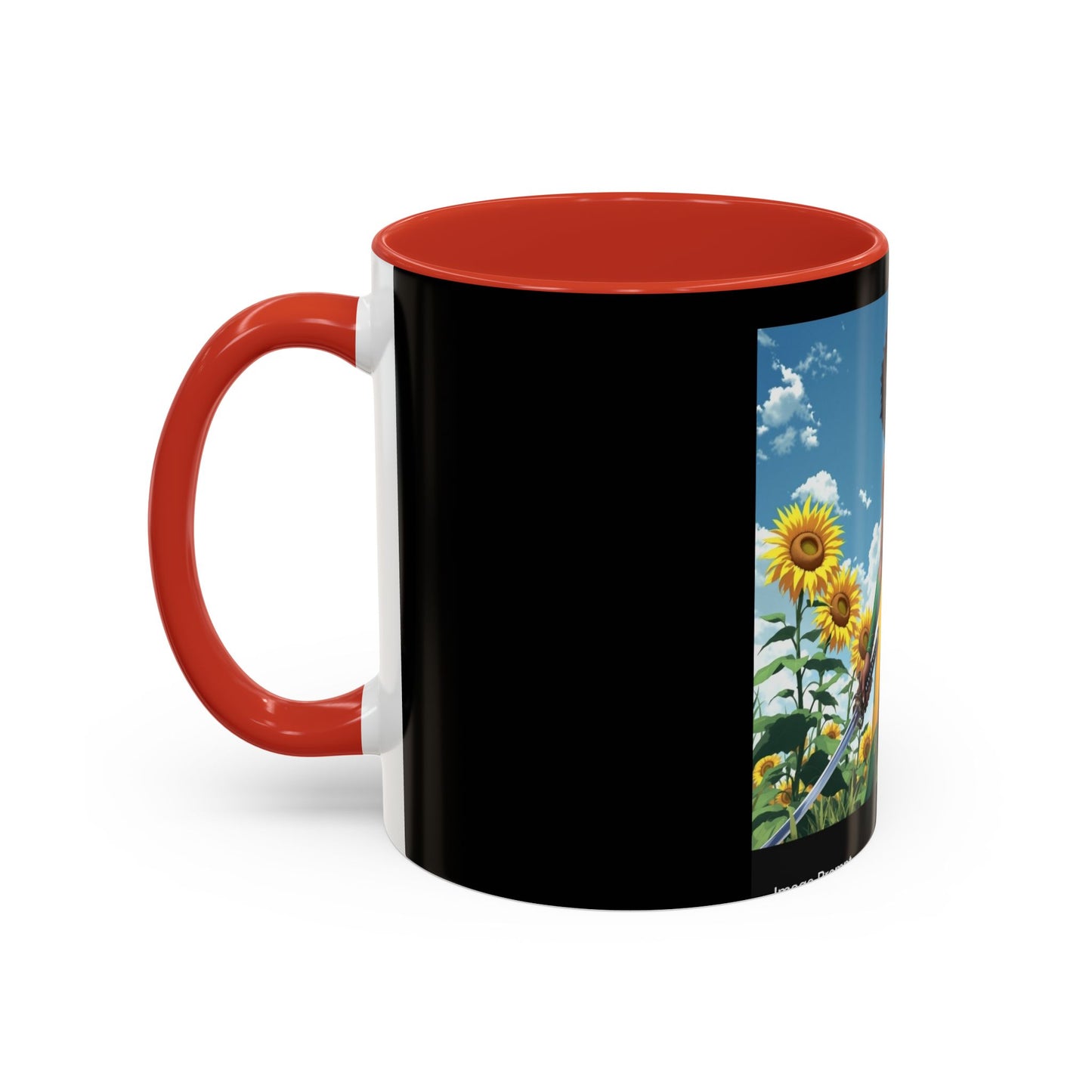 Empowering Sunflower Art Coffee Mug - 11oz & 15oz