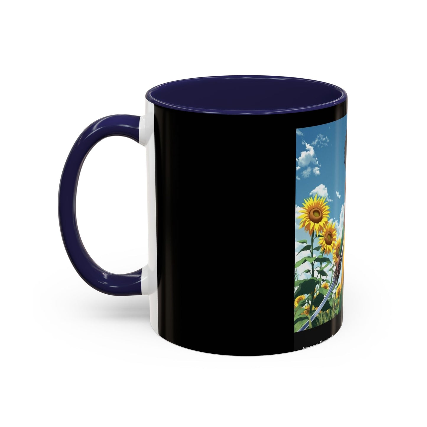 Empowering Sunflower Art Coffee Mug - 11oz & 15oz