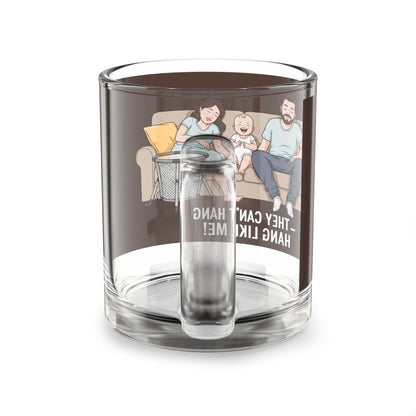 Personalized Sunflower Glass Mug - 10oz - Perfect Gift for Friends & Family