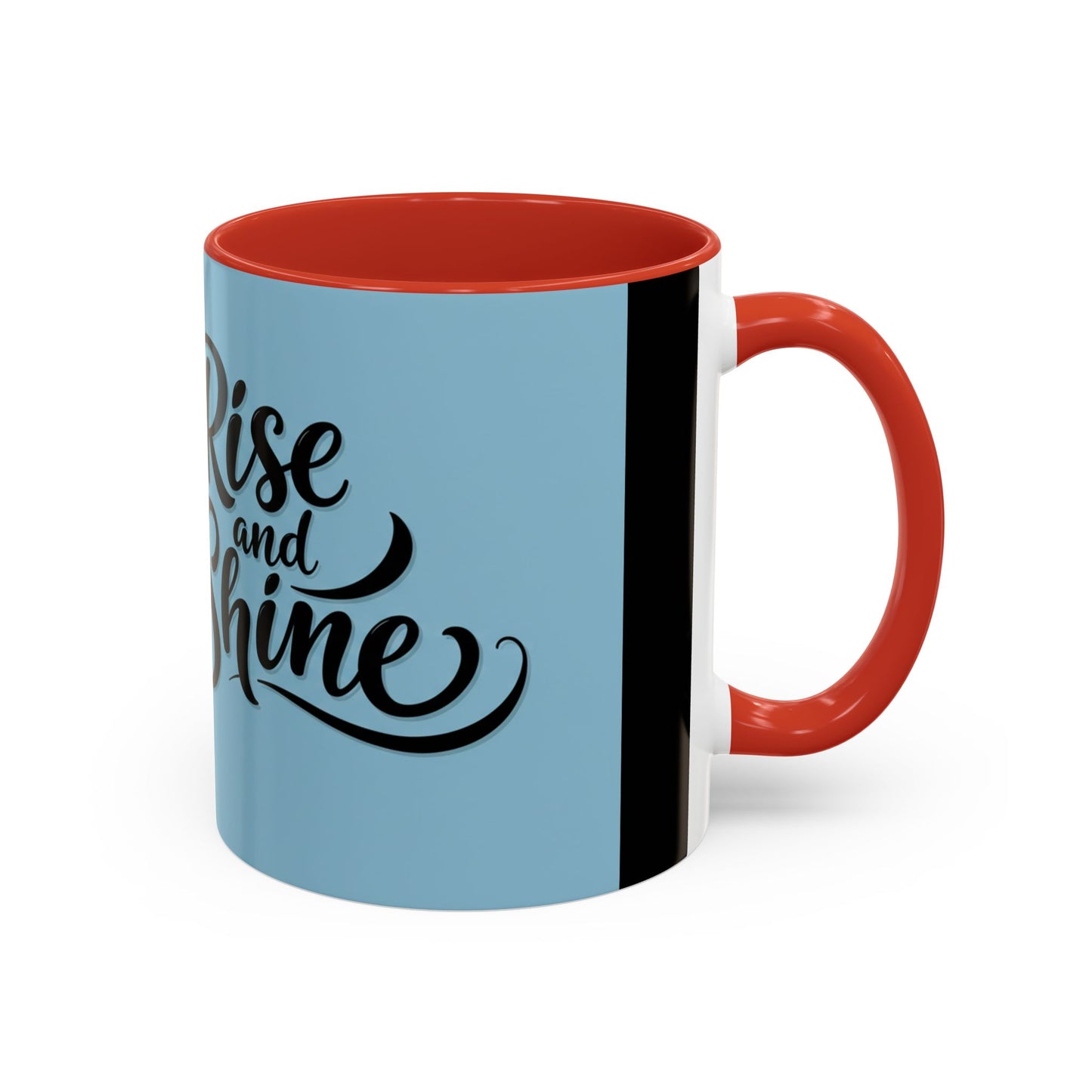 Rise and Shine Rooster Coffee Mug - Motivational Accent Mug for Coffee Lovers