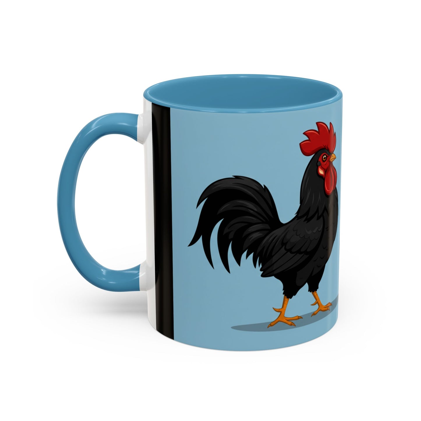 Rise and Shine Rooster Coffee Mug - Motivational Accent Mug for Coffee Lovers