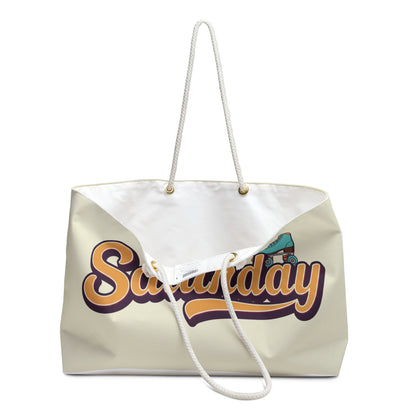 Retro Saturday Weekender Bag - Perfect for Weekend Getaways