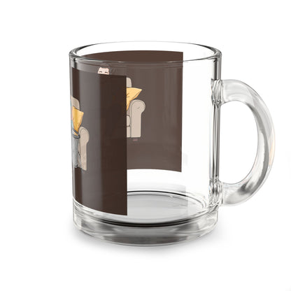 Personalized Sunflower Glass Mug - 10oz - Perfect Gift for Friends & Family