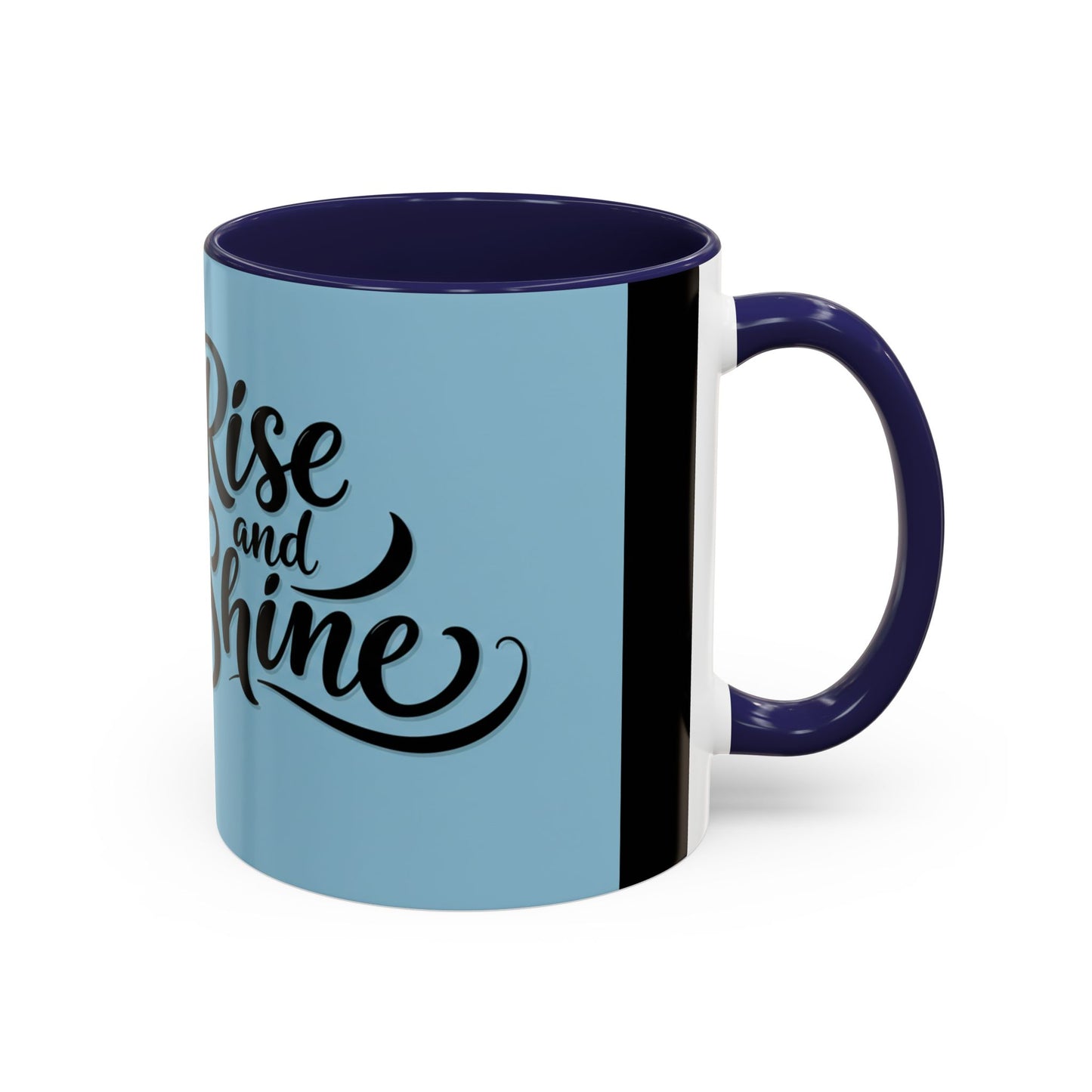 Rise and Shine Rooster Coffee Mug - Motivational Accent Mug for Coffee Lovers