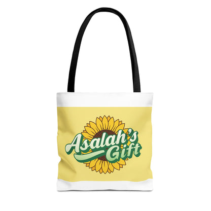 Colorful Sunflower Tote Bag - 'Asalah's Gift' & 'Naturally Me' Designs
