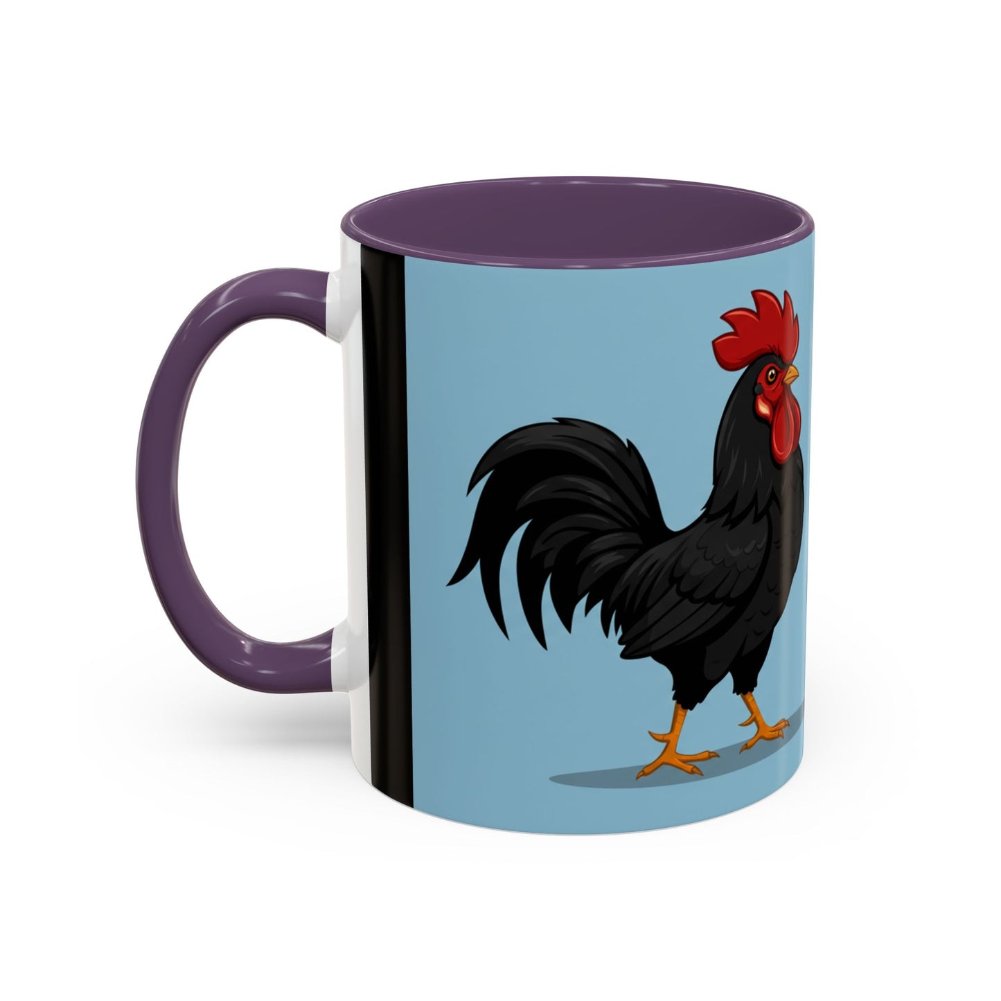 Rise and Shine Rooster Coffee Mug - Motivational Accent Mug for Coffee Lovers