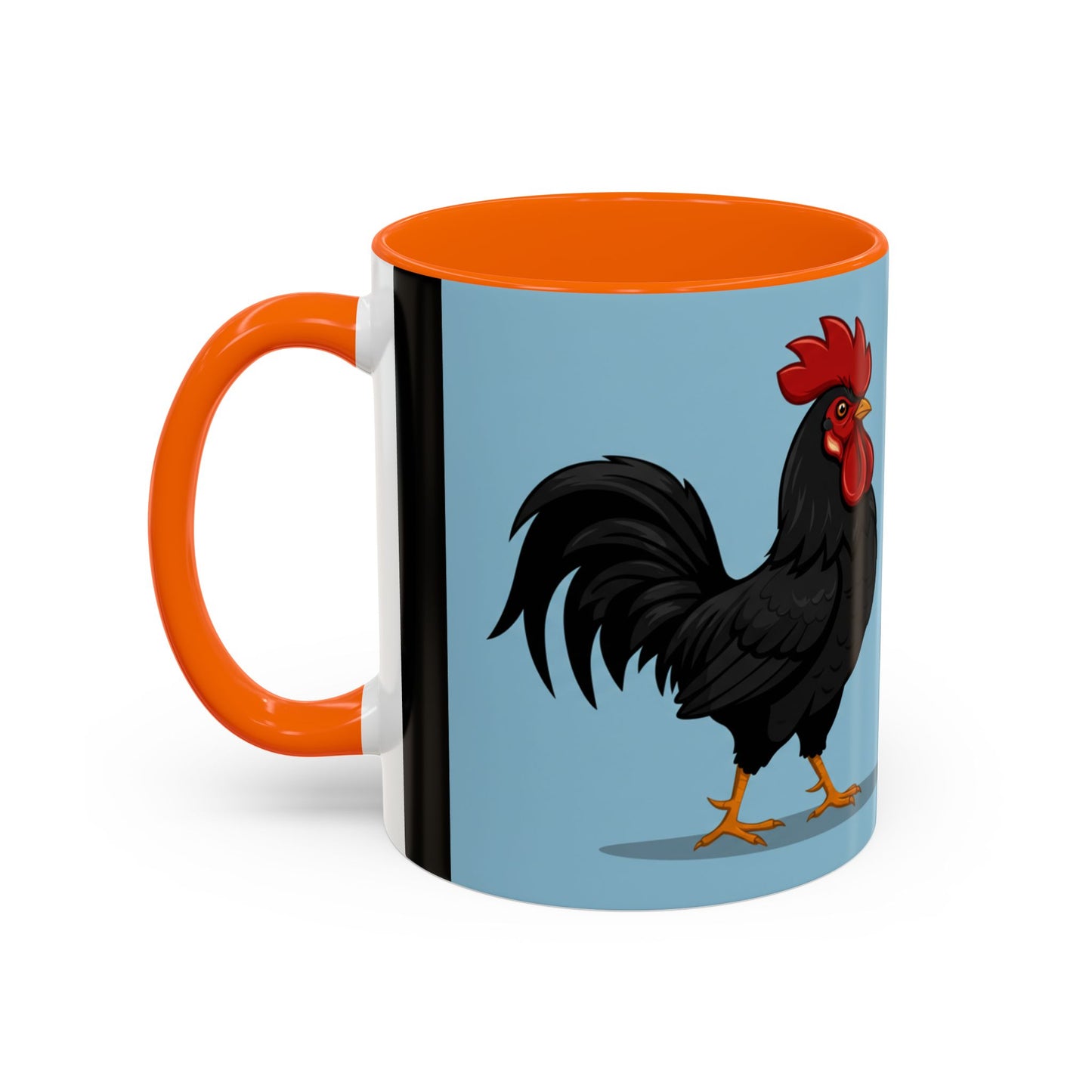 Rise and Shine Rooster Coffee Mug - Motivational Accent Mug for Coffee Lovers