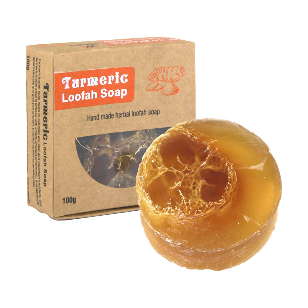 Tumeric Loofah Sponge